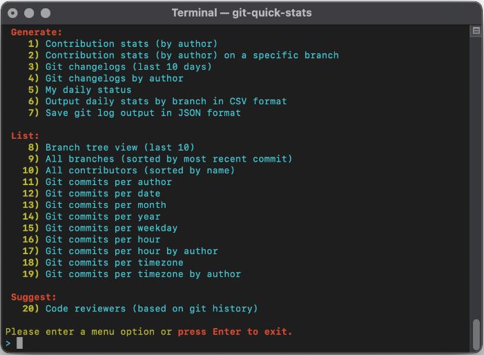 git-quick-stats